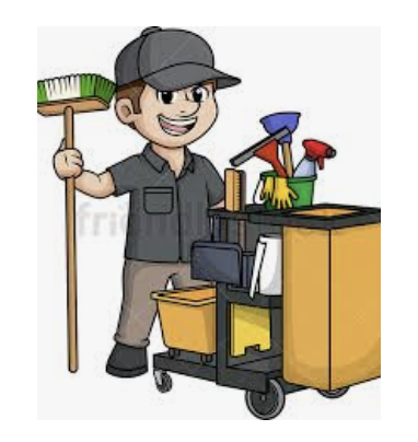 Janitor clipart