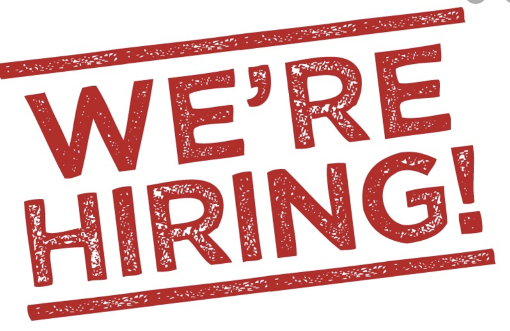We're Hiring