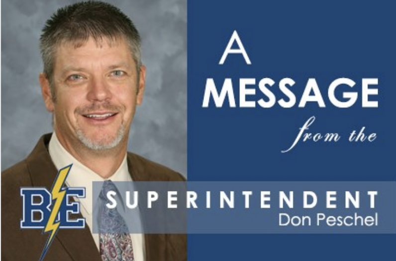 Supt Message
